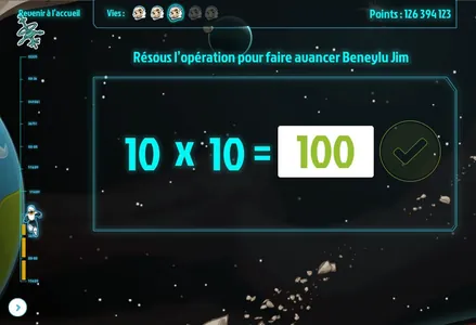 Un mini-jeu de calcul mental